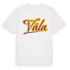 Väla baseball t-shirt – ekologisk bomull t-shirt från Pinshirt