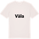 Vintage White t-shirt med Väla fetstil t-shirt