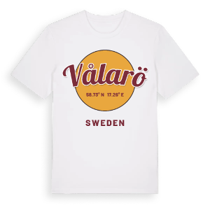 Vålarö cirkel t-shirt – ekologisk bomull t-shirt från Pinshirt