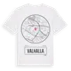 White t-shirt med Valhalla t-shirt