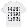 Valingsätter ordlek t-shirt