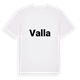 Valla fetstil t-shirt