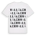 Vallåker ordlek t-shirt