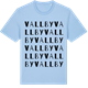 Blue Soul t-shirt med Vallby ordlek t-shirt