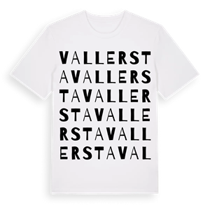 Vallersta ordlek t-shirt – ekologisk bomull t-shirt från Pinshirt