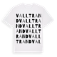 Valltrand ordlek t-shirt