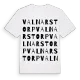 Valnarstorp ordlek t-shirt