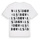 Valsäng ordlek t-shirt