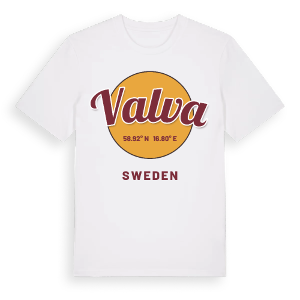Valva cirkel t-shirt – ekologisk bomull t-shirt från Pinshirt