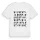 Välvesta ordlek t-shirt