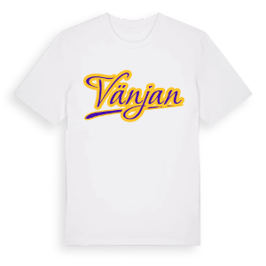 Vänjan baseball t-shirt – ekologisk bomull t-shirt från Pinshirt