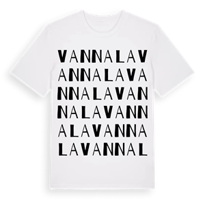 Vannala ordlek t-shirt – ekologisk bomull t-shirt från Pinshirt
