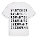Vanteberg ordlek t-shirt