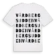 Vårdbergsudden ordlek t-shirt