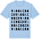 Blue Soul t-shirt med Vargbergen ordlek t-shirt