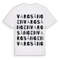 Vargsången ordlek t-shirt