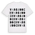 Vargudden ordlek t-shirt