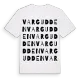 Vargudden ordlek t-shirt