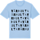 Blue Soul t-shirt med Värhulta ordlek t-shirt