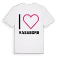 Jag älskar Vasaborg t-shirt stort tryck