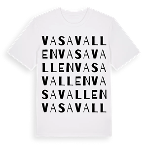 Vasavallen ordlek t-shirt – ekologisk bomull t-shirt från Pinshirt