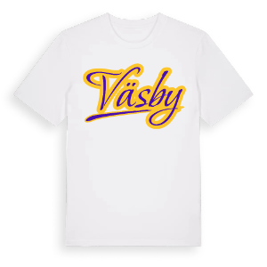 Väsby baseball t-shirt – ekologisk bomull t-shirt från Pinshirt