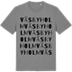 Mid Heather Gray t-shirt med Väsbyholm ordlek t-shirt