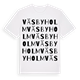 Väsbyholm ordlek t-shirt