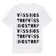 White t-shirt med Vässingstorp ordlek t-shirt