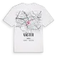 Väster karta t-shirt