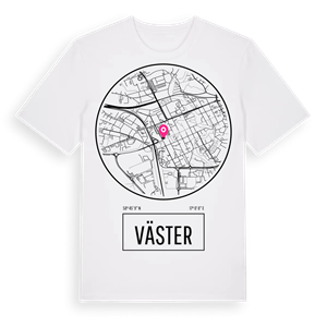 Väster t-shirt – ekologisk bomull t-shirt från Pinshirt