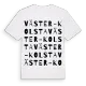 Väster-Kolsta ordlek t-shirt