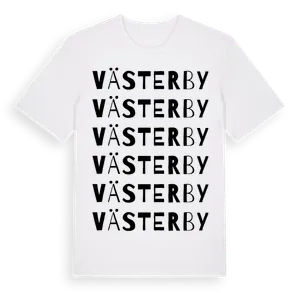 Västerby ordlek t-shirt – ekologisk bomull t-shirt från Pinshirt