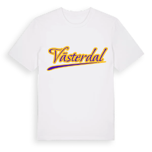 Västerdal baseball t-shirt – ekologisk bomull t-shirt från Pinshirt