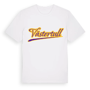 Västertull baseball t-shirt – ekologisk bomull t-shirt från Pinshirt