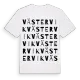 Västervik ordlek t-shirt