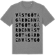 Mid Heather Gray t-shirt med Västgötagården ordlek t-shirt