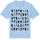 Blue Soul t-shirt med Västra Ålsätter ordlek t-shirt