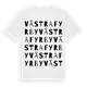 Västra Fyrby ordlek t-shirt