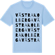 Blue Soul t-shirt med Västra Kolberga ordlek t-shirt