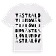 Västra Lövlund ordlek t-shirt