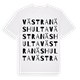 Västra Näshulta ordlek t-shirt