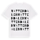 Vattendalen ordlek t-shirt