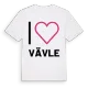 Jag älskar Vävle t-shirt stort tryck