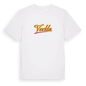Veckla baseball t-shirt – ekologisk bomull t-shirt från Pinshirt
