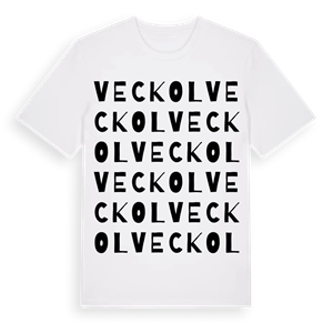 Veckol ordlek t-shirt – ekologisk bomull t-shirt från Pinshirt