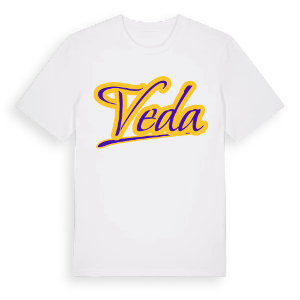 Veda baseball t-shirt – ekologisk bomull t-shirt från Pinshirt