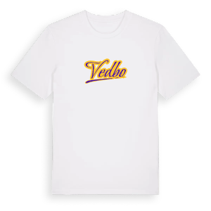Vedbo baseball t-shirt – ekologisk bomull t-shirt från Pinshirt