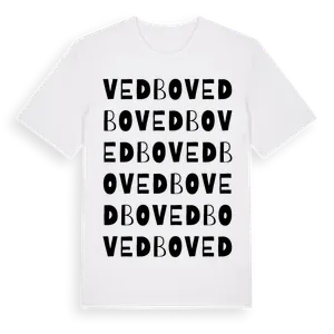 Vedbo ordlek t-shirt – ekologisk bomull t-shirt från Pinshirt