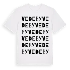 Vedeby ordlek t-shirt – ekologisk bomull t-shirt från Pinshirt